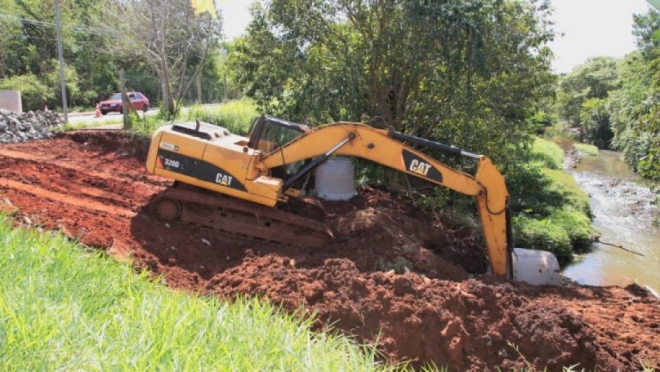 Obra do canal de drenagem que acabará com alagamentos na Tamandaré é iniciada