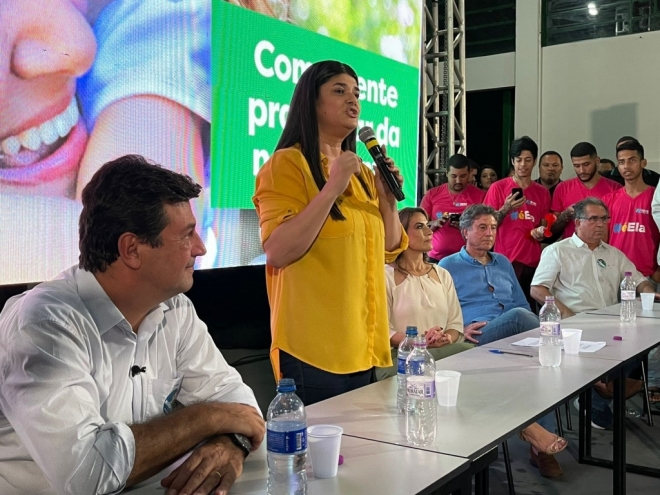 Ainda sem vice, União Brasil confirma candidatura de Rose Modesto ao governo