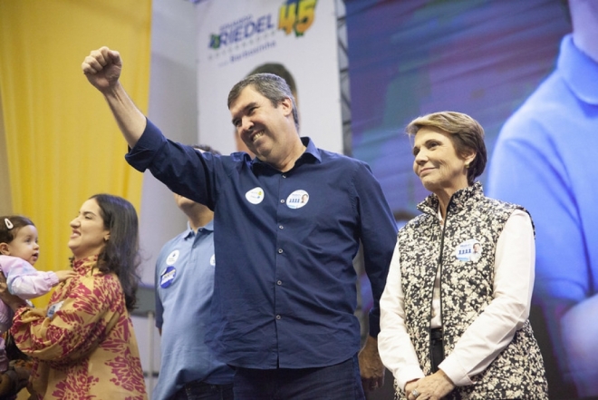 Riedel reafirma ao lado de Tereza sua parceria com o Presidente Bolsonaro 
