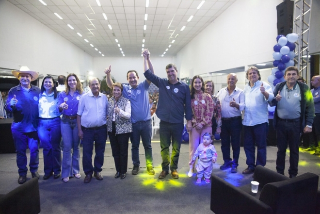 Riedel reafirma ao lado de Tereza sua parceria com o Presidente Bolsonaro