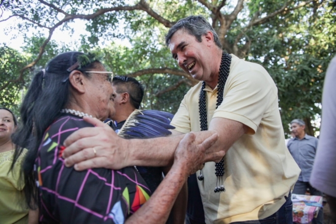 Riedel e Tereza levam suas propostas para comunidades indígenas