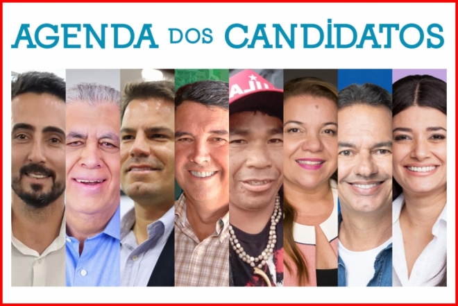 Agenda dos candidatos ao Governo - 2022