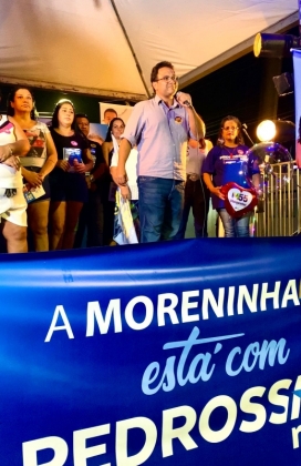 Pedrossian Neto recebe grande apoio dos moradores nas Moreninhas  