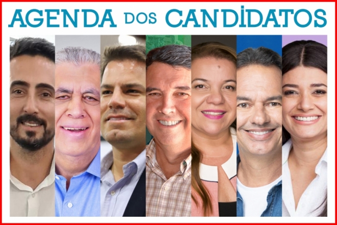 Agenda dos candidatos ao Governo - 2022