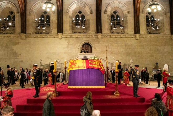 Presidente Bolsonaro participa do funeral da rainha Elizabeth II