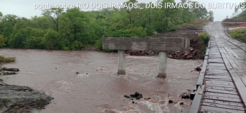 Obras de infraestrutura espalhadas pelo Estado s&atilde;o prejudicadas chuvas em MS