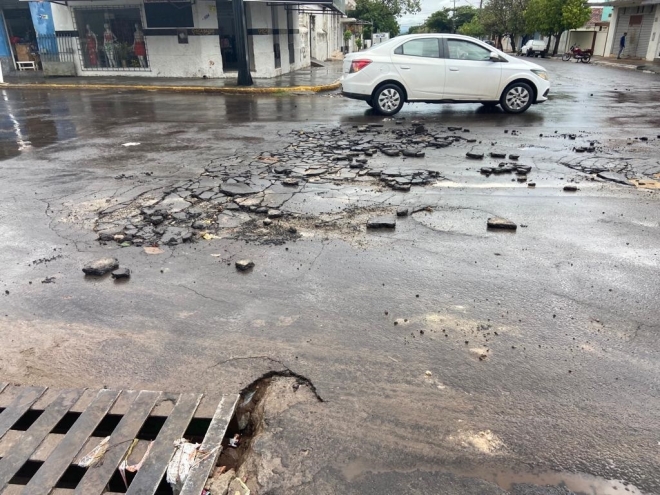 Obras de infraestrutura espalhadas pelo Estado s&atilde;o prejudicadas chuvas em MS