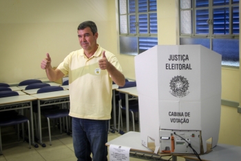 Riedel está convicto em ida para 2º turno em MS 