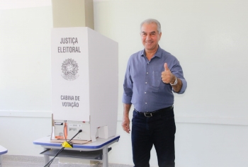 Governador acredita em 2º turno para Mato Grosso do Sul