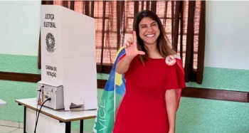 Eleita do domingo, Camila Jara é a deputada federal mais jovem do Brasil