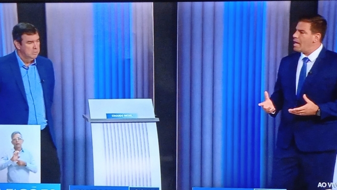 Riedel foi o destaque no último debate antes da eleição