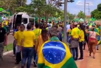 Protestos em favor do Bolsonaro já duram mais de 48h na Capital