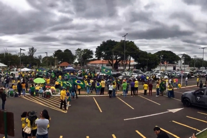 Protestos em favor do Bolsonaro já duram mais de 48h na Capital