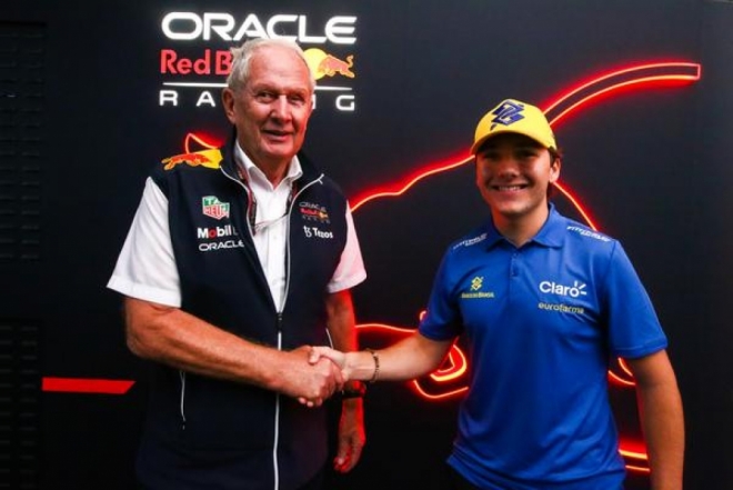 Enzo Fittipaldi assina contrato e será piloto do programaRed Bull