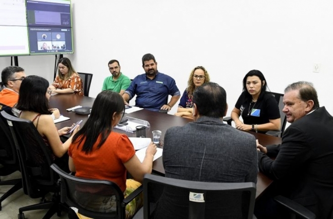 Governo MS Reuni&atilde;o