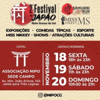 Em 2º Festival do Japão, Prefeitura leva exposição de artesanato a participantes