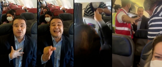 Deputado Fábio Trad é criticado durante voo e discute com eleitor de Bolsonaro