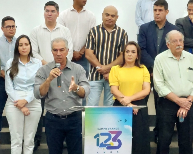 Azambuja faz entrega de R$59 milhões em sua última solenidade 