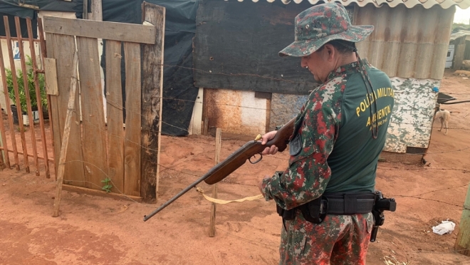 Baytaporã: Polícia Militar Ambiental prende suspeito de caça ilegal