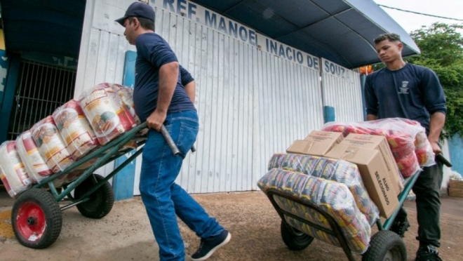 Prefeitura da Capital inicia entrega de merendas para início de ano letivo