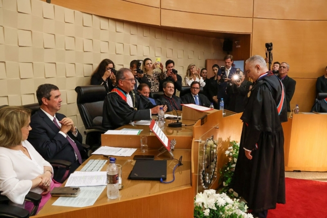 Administra&ccedil;&atilde;o do TJMS toma posse para o bi&ecirc;nio 2023/2024