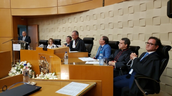 Administra&ccedil;&atilde;o do TJMS toma posse para o bi&ecirc;nio 2023/2024