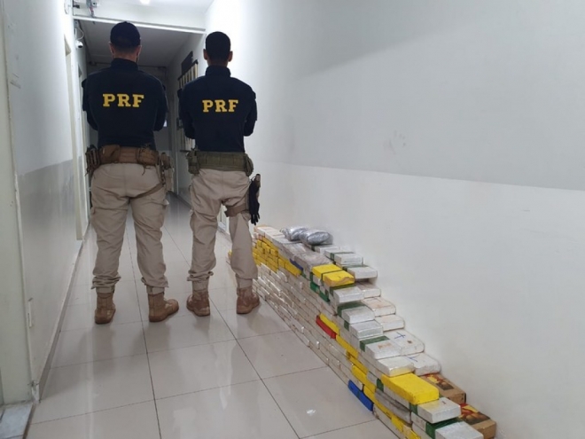 PRF apreende R$ 38,7 milhões em cocaína