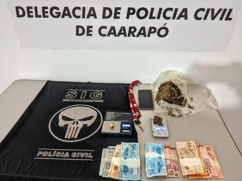 Polícia Civil fecha boca de fumo em Palmas