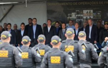 Riedel destaca a seguran&ccedil;a do DOF no combate ao crime organizado  