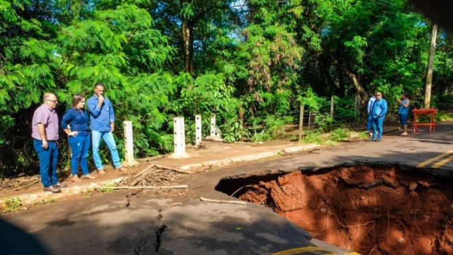 Prefeitura de Campo Grande mobiliza equipes após as fortes chuvas