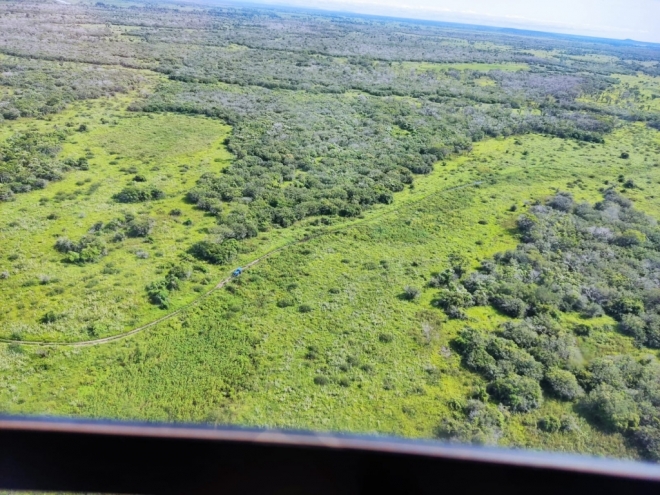 Após denúncia de mineração ilegal no Pantanal, polícia sobrevoa a região