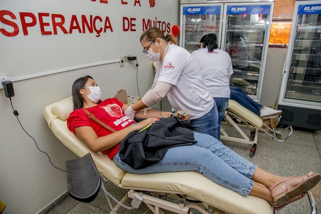 Hemonúcleo de promove campanha de doação de sangue