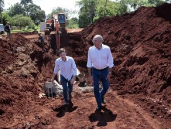 Estado fiscaliza andamento de obras públicas