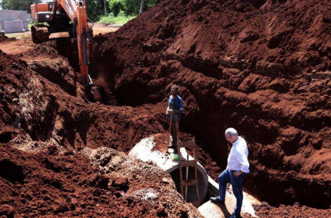 Estado fiscaliza andamento de obras p&uacute;blicas 