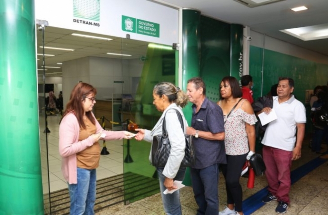 Agência do Detran passa a atender ininterruptamente a partir de segunda-feira