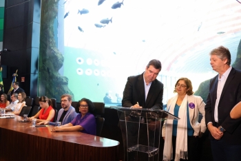 MS e Governo Federal assinam termo pelo fim da violência contra mulher