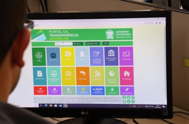Governo do Estado est&aacute; implantando um novo Portal da Transpar&ecirc;ncia em MS