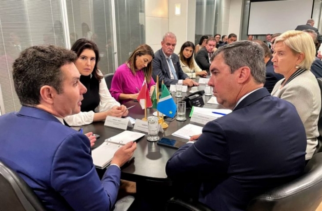 Em reuni&atilde;o com ministros, Riedel refor&ccedil;a projeto de habita&ccedil;&atilde;o para MS em parceira com a Uni&atilde;o