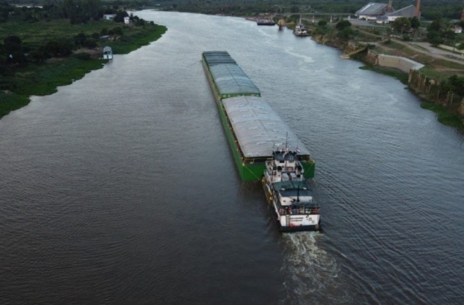 Porto Murtinho deve exportar até 1,2 milhão de toneladas de produtos