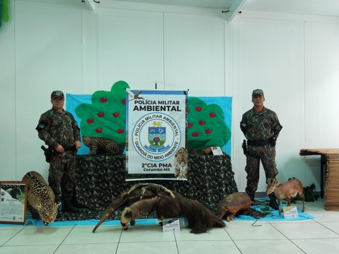 Polícia Ambiental realiza palestra sobre o meio ambiente em MS