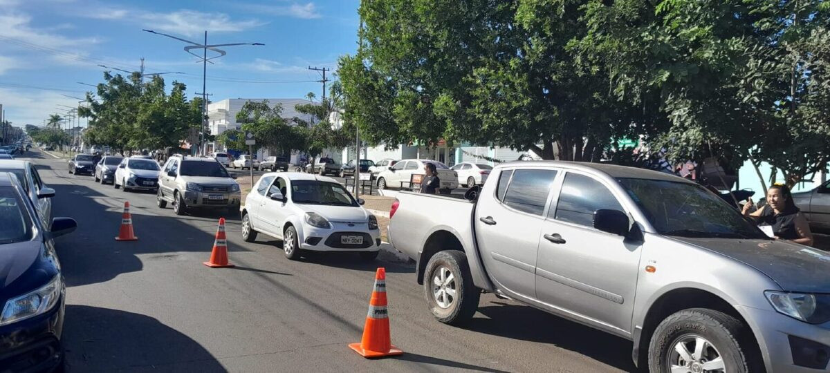 Blitz contra o feminicídio é promovida em Coxim 