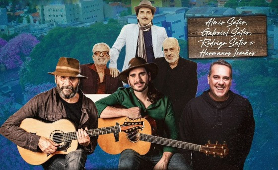 Família Sater e Hermanos Irmãos se apresentam na 44ª Festa Junina de Dourados