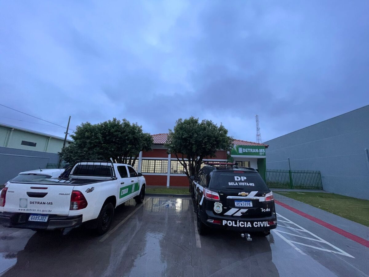Polícia investiga fraudes no Detran de Bela Vista