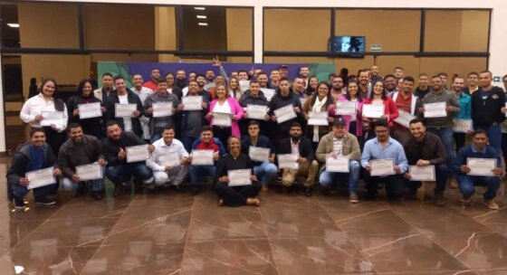 Alunos formados em curso técnico