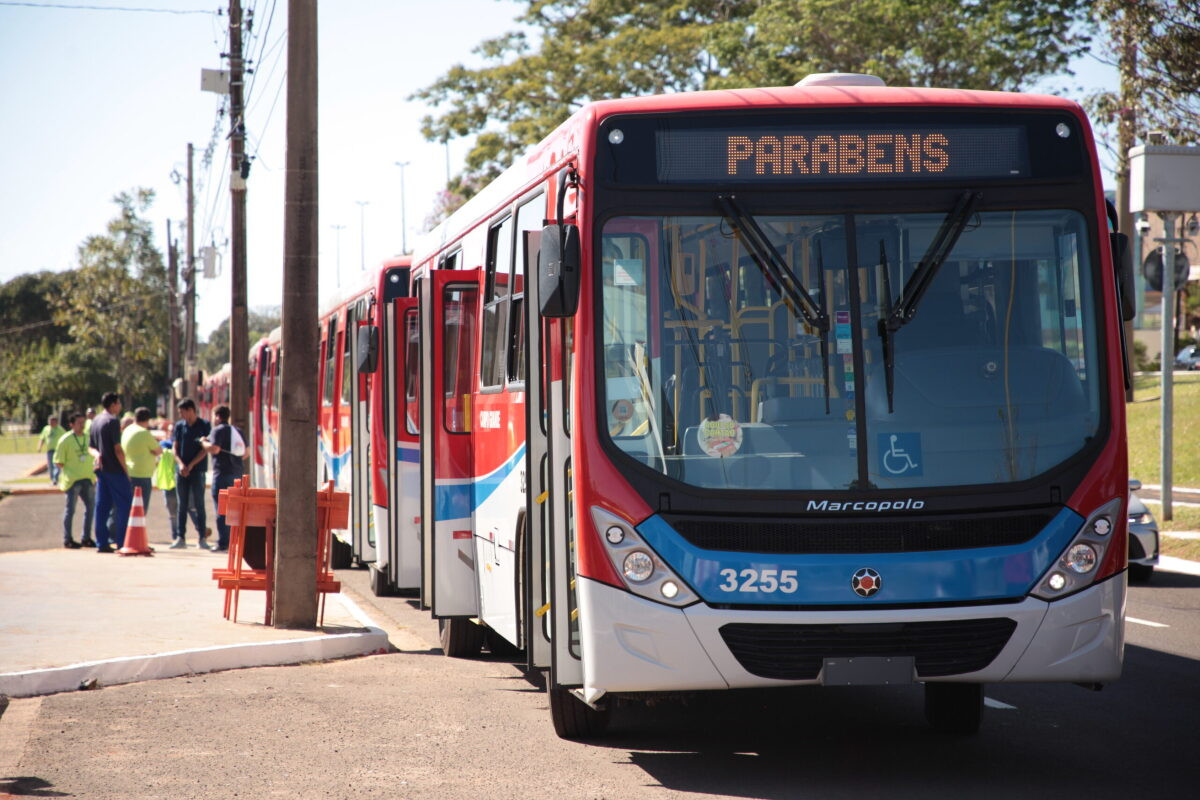 Campo Grande recebe 71 novos ônibus coletivos para renovação da frota