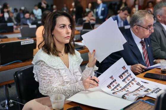 Soraya Thronicke pede afastamento de parlamentares investigados na CPMI