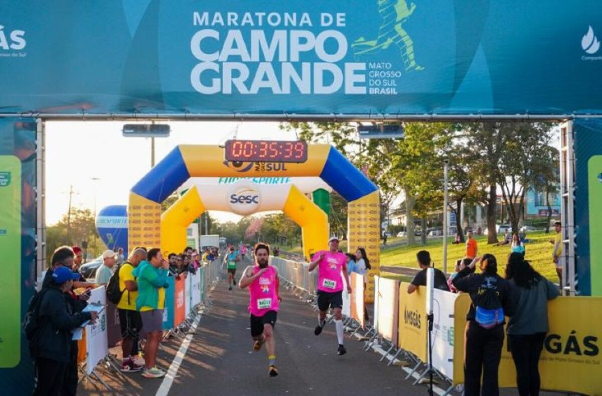 Maratona de Campo Grande se destaca e atrai competidores de todo o pa&iacute;s