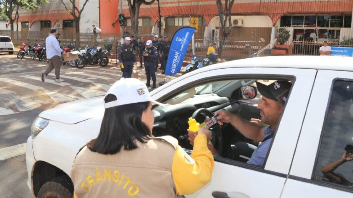 Dia do Motorista: Agetran promove campanha educativa em Campo Grande 