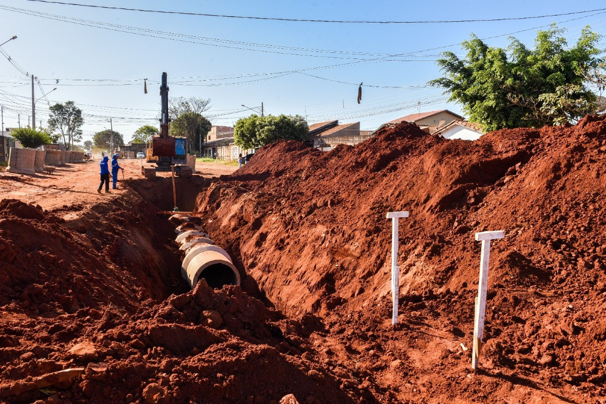 Rua dos Gonçalves recebe R$ 3,9 milhões em drenagem e pavimentação