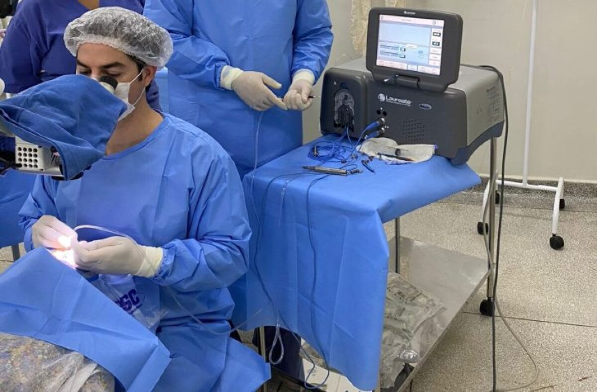 MS Saúde realiza mais de 240 cirurgias oftalmológicas na primeira semana de agosto